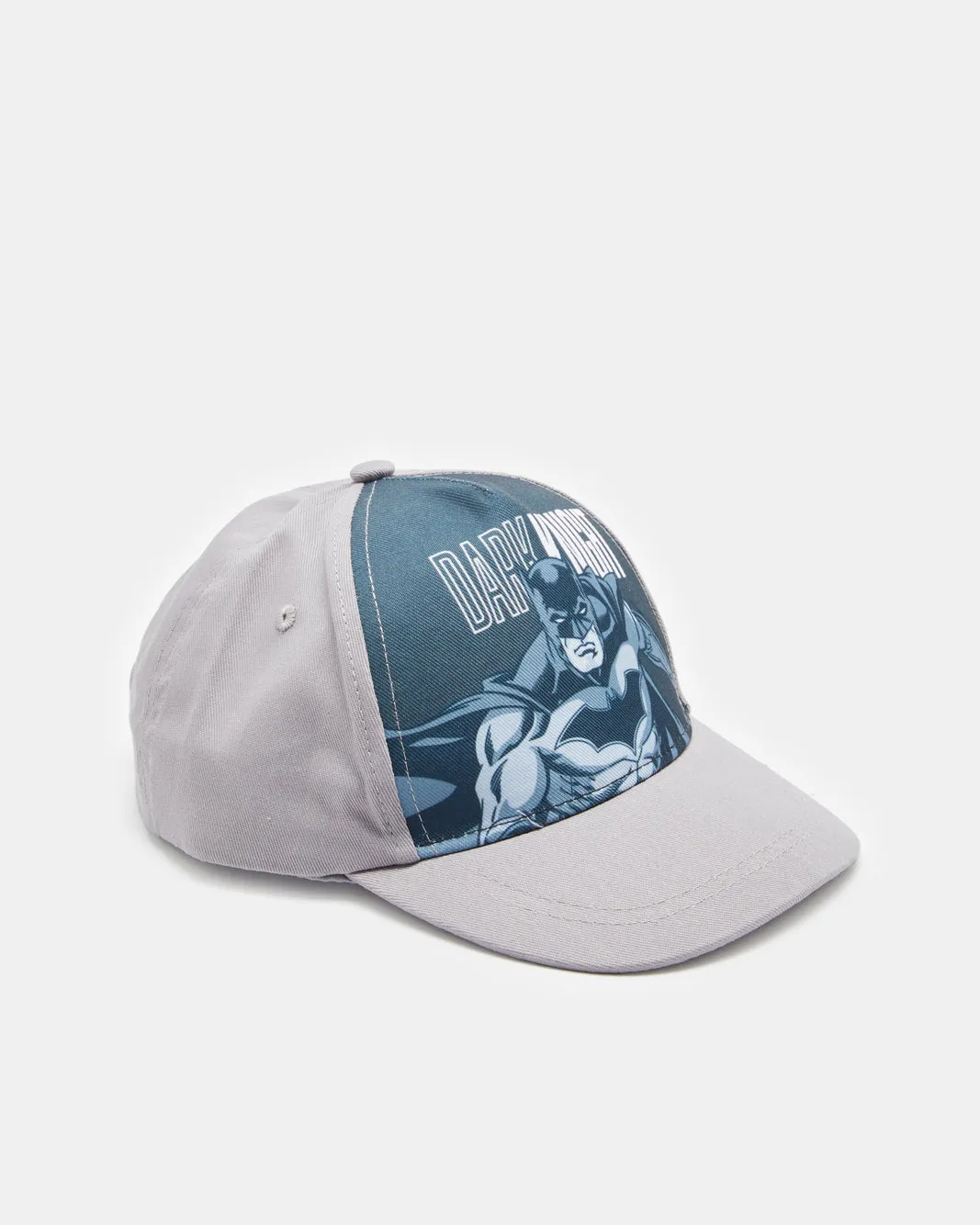 Boys Grey Batman Print Cap sold by Redtag
