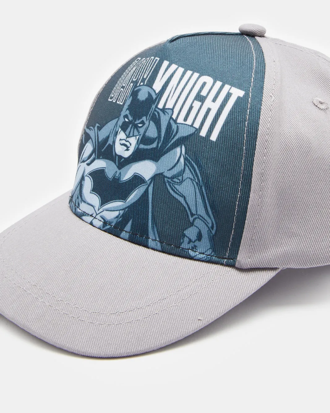 Boys Grey Batman Print Cap sold by Redtag product image thumbnail 2