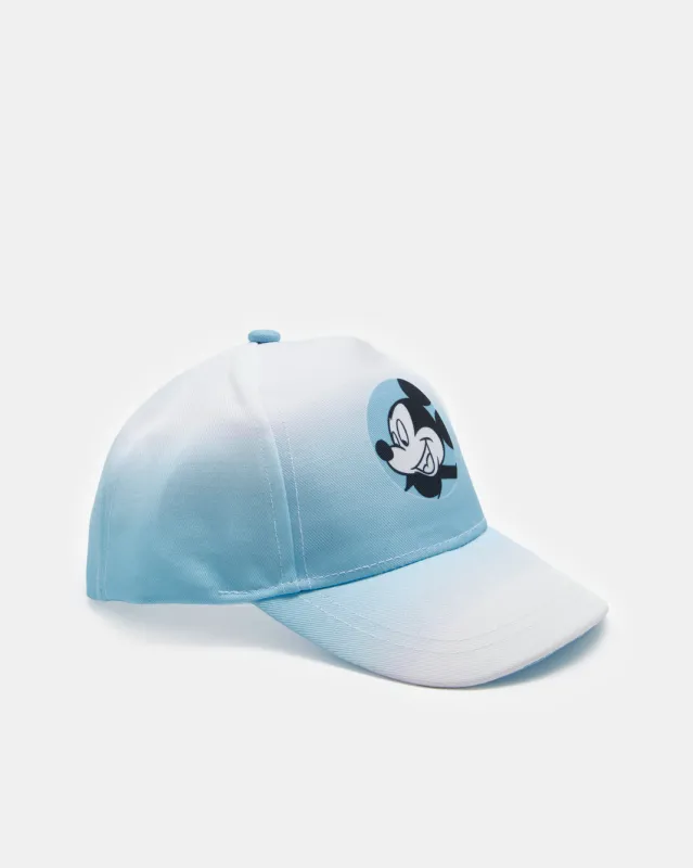 Boys Blue Mickey Mouse Print Cap sold by Redtag