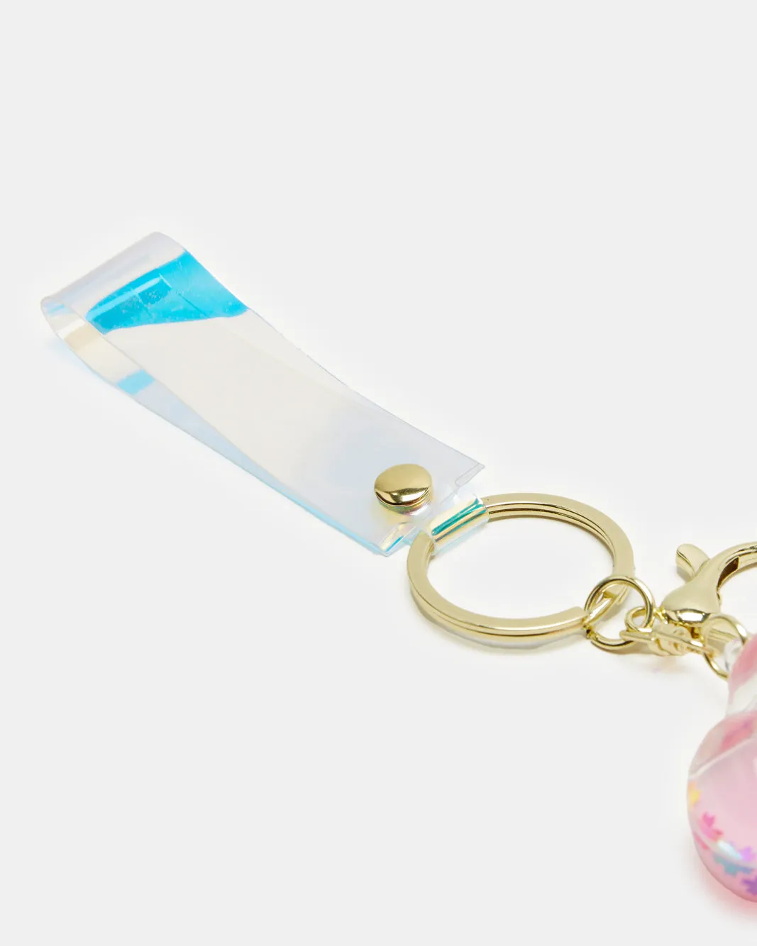 Women Pink Flower Embellished Key Ring sold by Redtag product image thumbnail 3