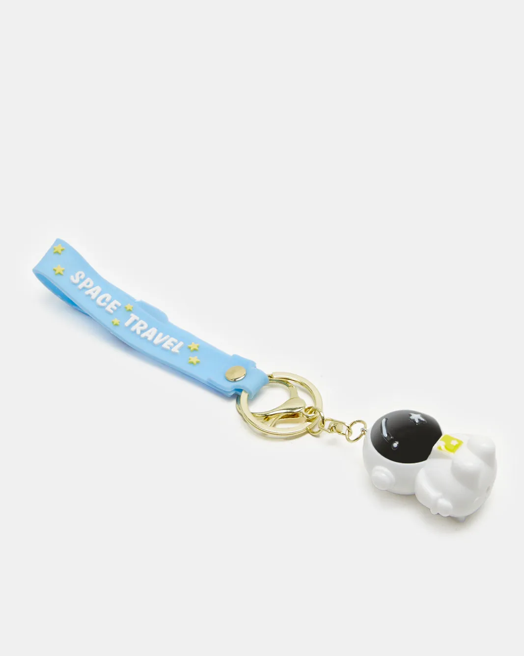 Women White And Blue Astronaut Key Ring sold by Redtag product image thumbnail 2