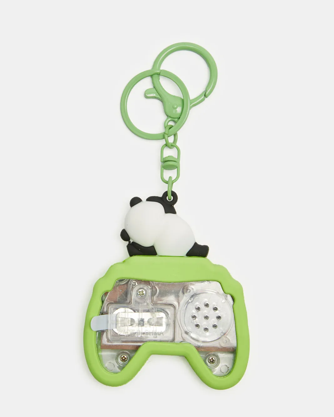 Girls Green Mini Game Console Panda Key Chain sold by Redtag product image thumbnail 2