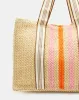 Women Beige Textured Beach Bag sold by Redtag