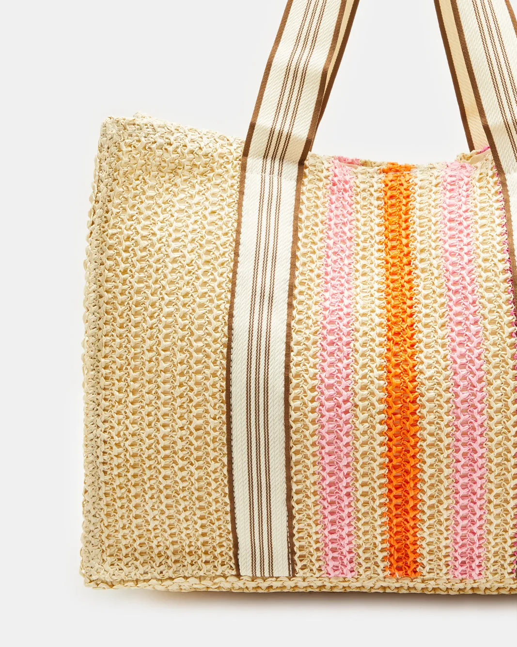 Women Beige Textured Beach Bag sold by Redtag product image thumbnail 3