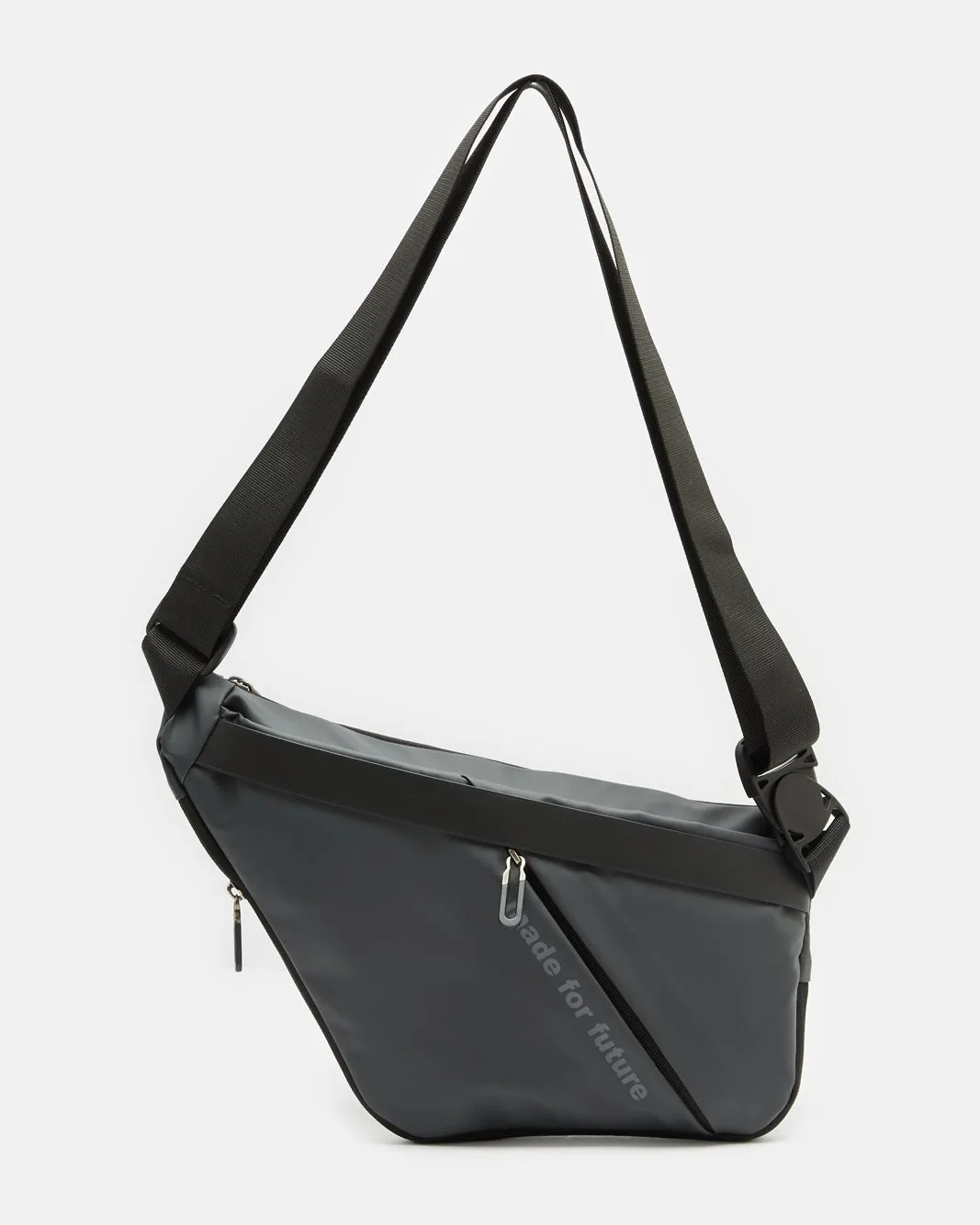 Men Grey Waist Bag sold by Redtag