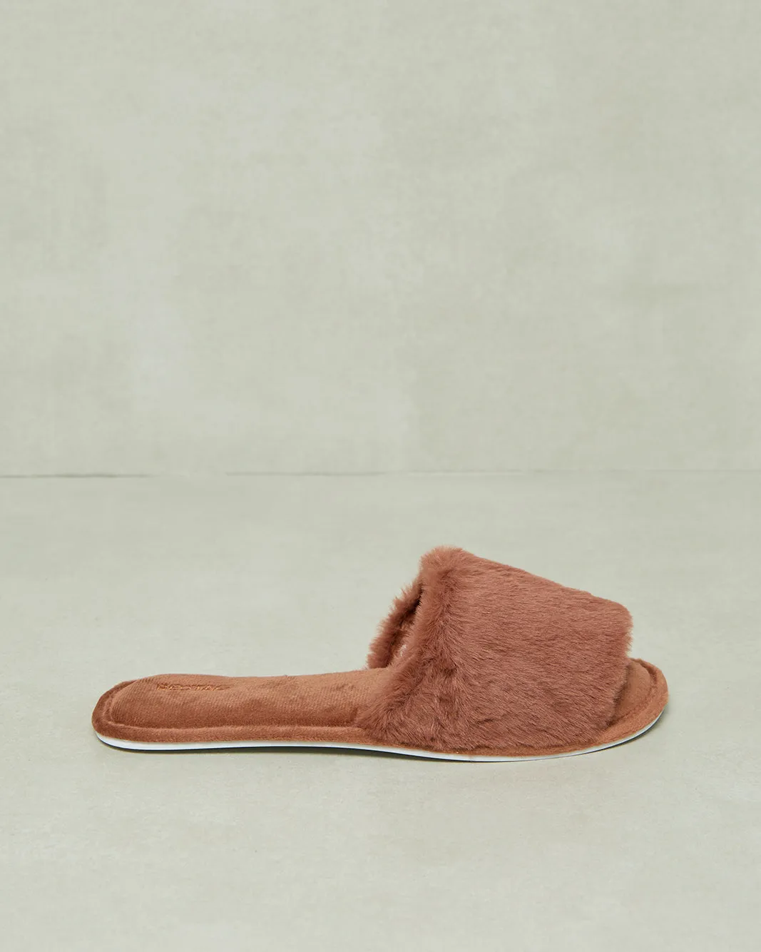 Women Brown classic Slipper sold by Redtag