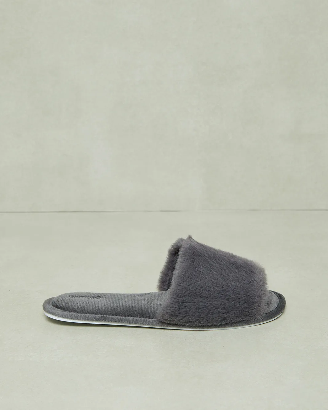 Women Charcoal Classic Slipper sold by Redtag