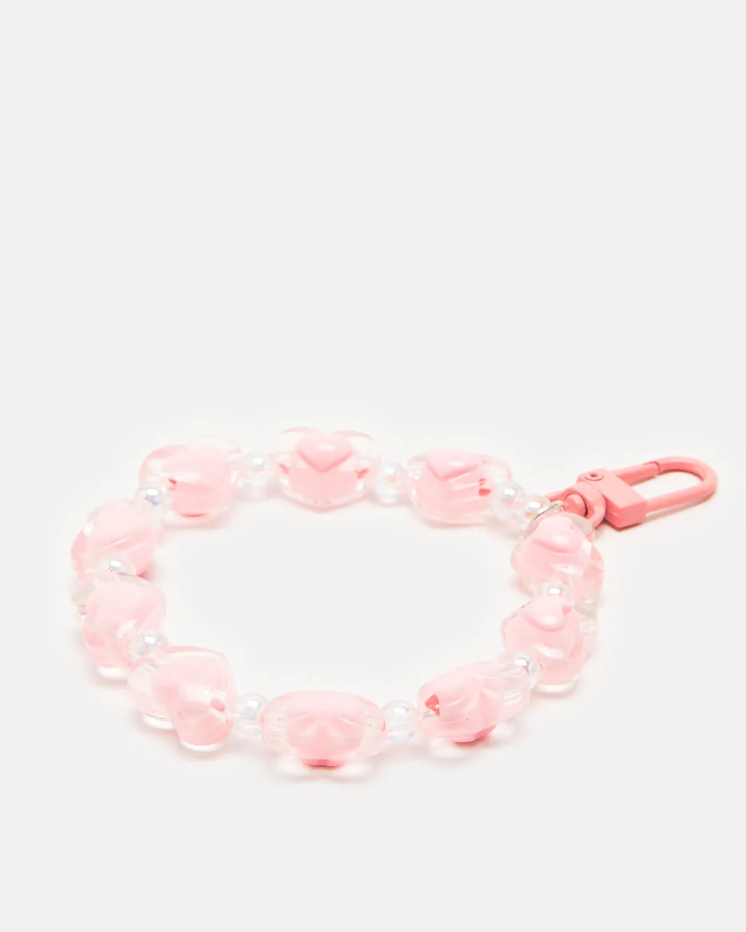 Women Pink Embellished Key Ring sold by Redtag