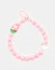 Women Pink Embellished Key Ring sold by Redtag