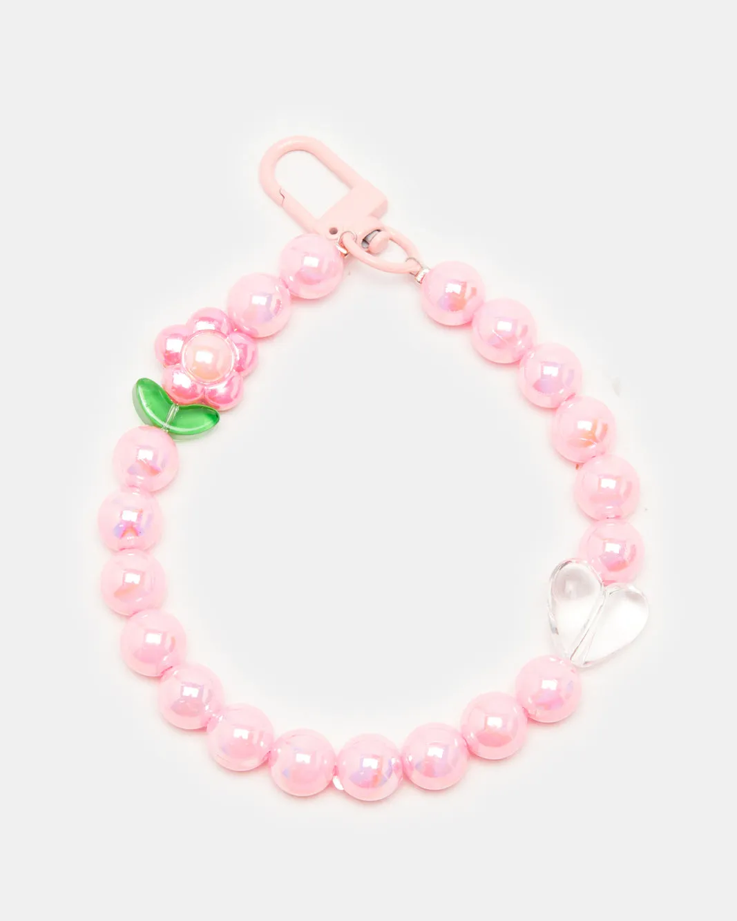 Women Pink Embellished Key Ring sold by Redtag