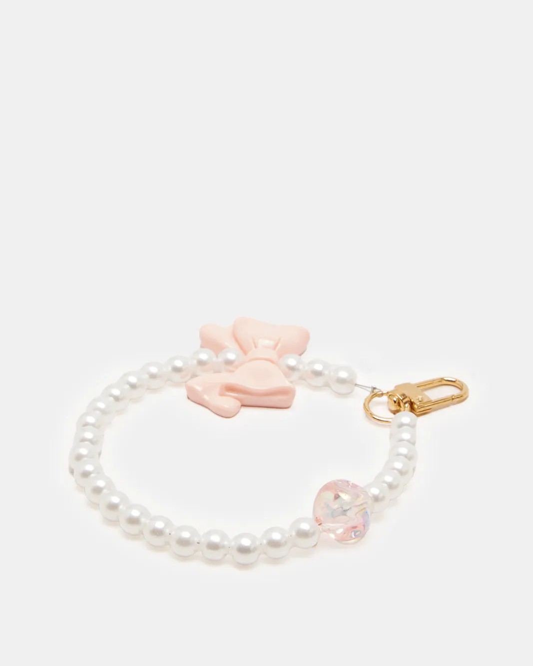 Women White Embellished Key Ring sold by Redtag product image thumbnail 2