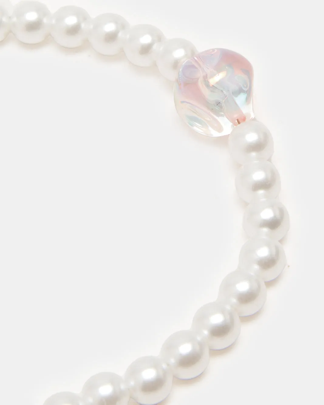 Women White Embellished Key Ring sold by Redtag product image thumbnail 4