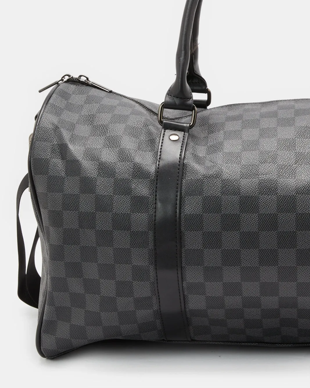 Black Printed Duffle Bag sold by Redtag product image thumbnail 3