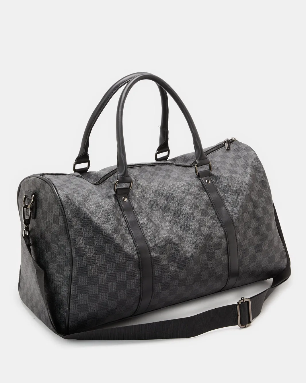 Black Printed Duffle Bag sold by Redtag product image thumbnail 2