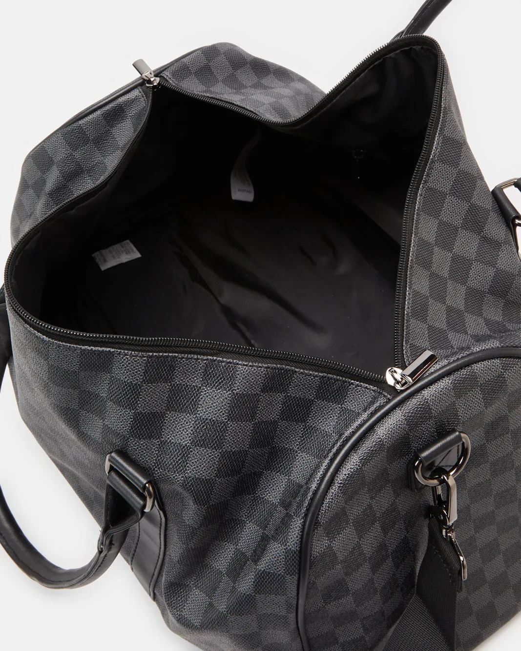 Black Printed Duffle Bag sold by Redtag product image thumbnail 4