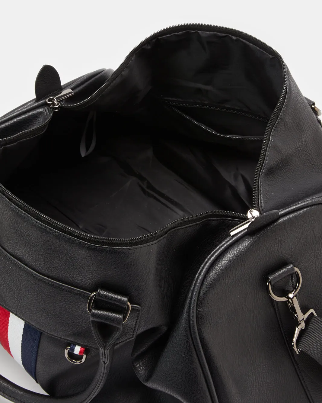 Black Printed Duffle Bag sold by Redtag product image thumbnail 4