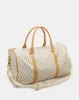 Beige Printed Duffle Bag sold by Redtag
