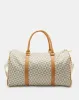 Beige Printed Duffle Bag sold by Redtag