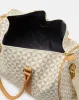 Beige Printed Duffle Bag sold by Redtag