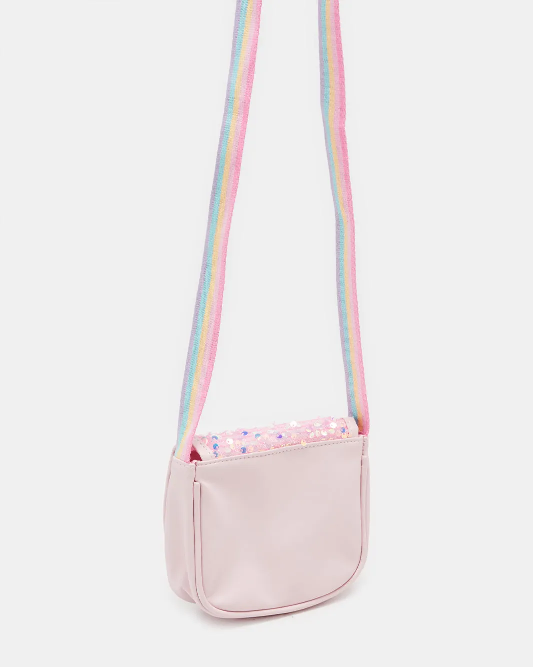 Girls Pink Embellished Crossbody Bag sold by Redtag product image thumbnail 2