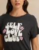 Women Black Printed T-Shirt sold by Redtag