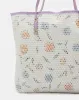 Women Purple Mesh Beach Bag sold by Redtag