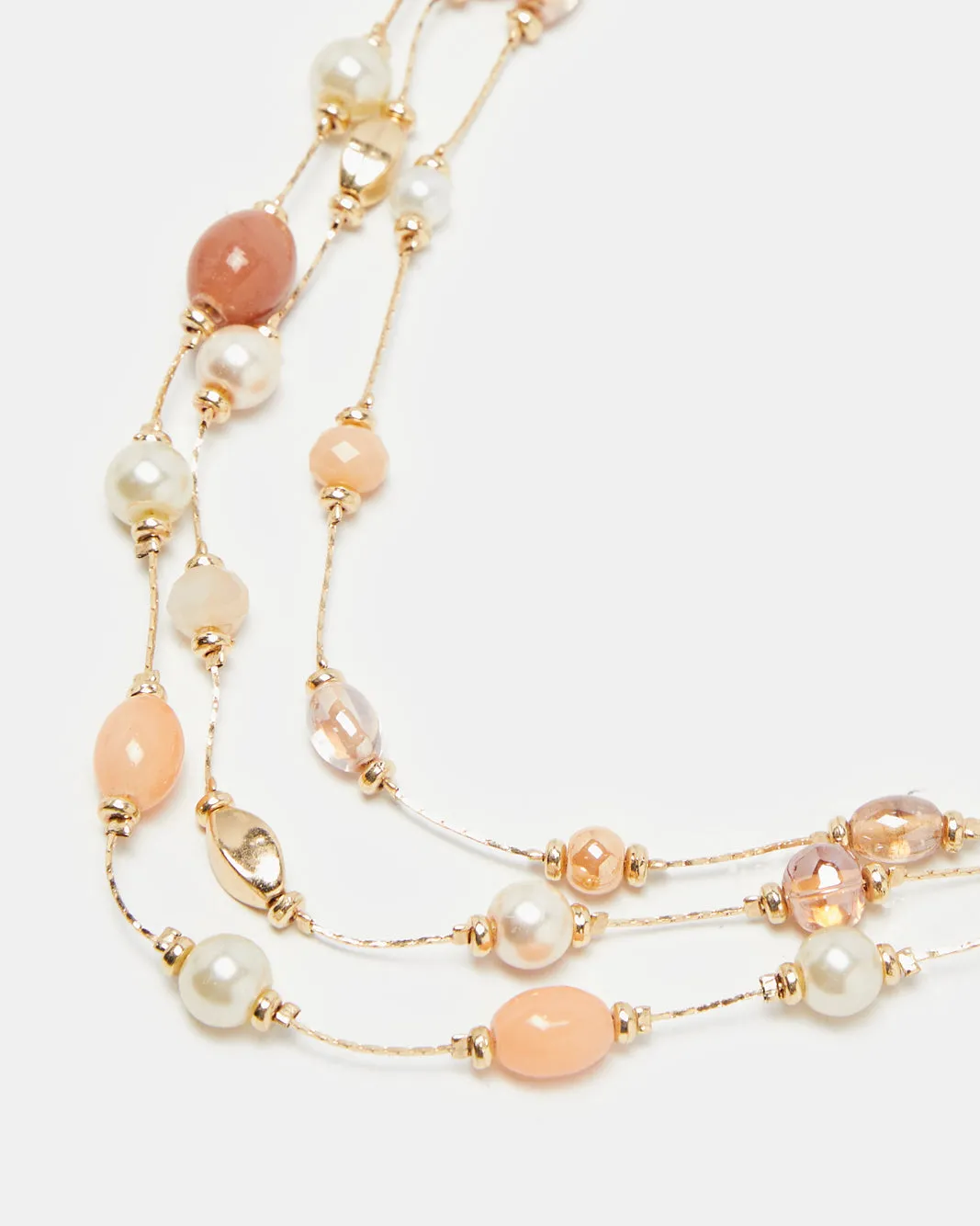 Women Gold Embellished Necklace sold by Redtag product image thumbnail 2