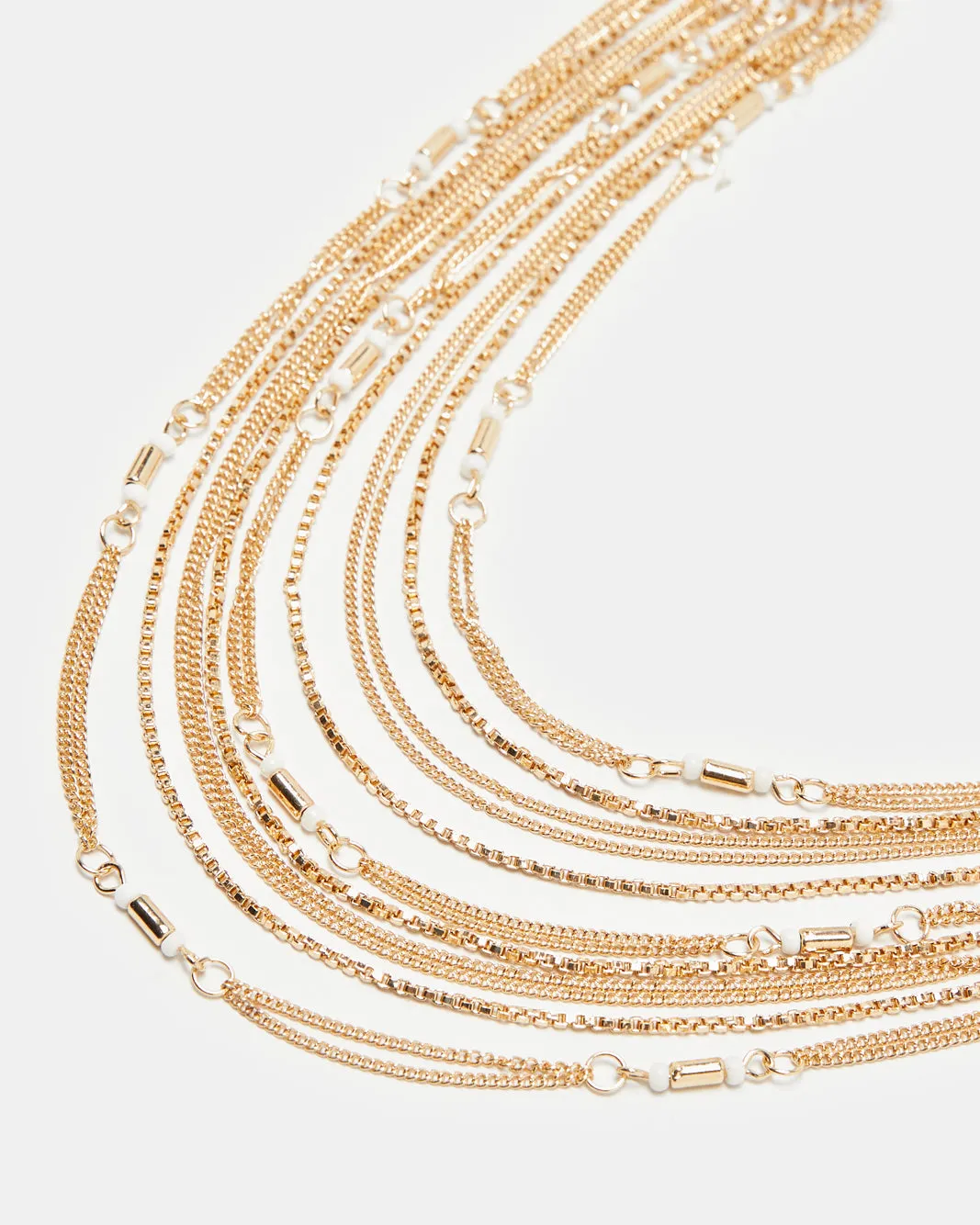 Women Gold Embellished Necklace sold by Redtag product image thumbnail 2