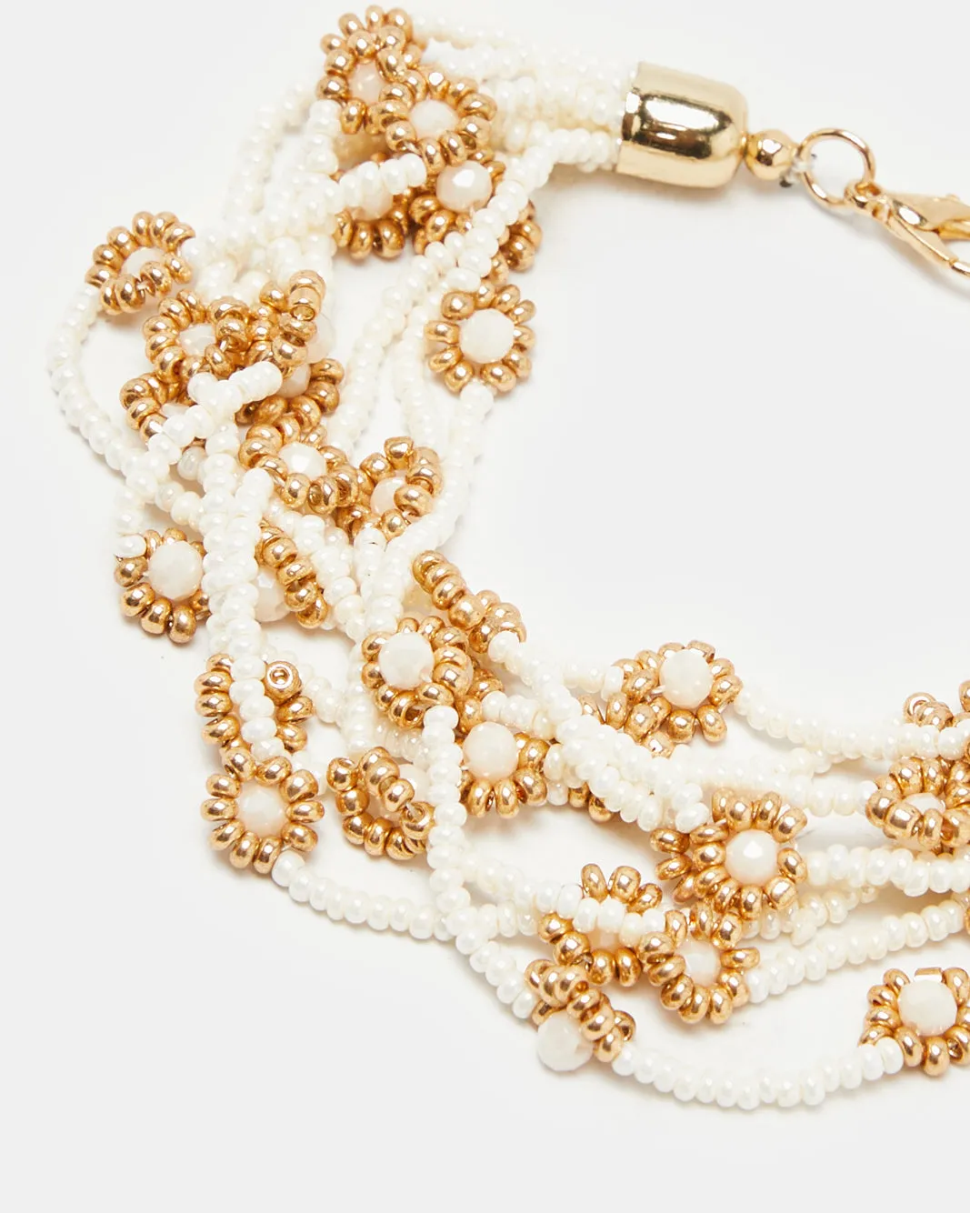 Women Gold Embellished Bracelet sold by Redtag product image thumbnail 2