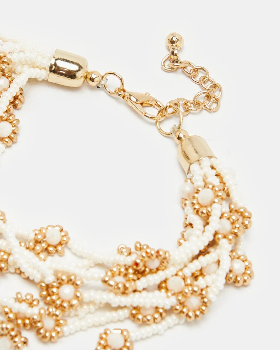Women Gold Embellished Bracelet sold by Redtag product image thumbnail 3