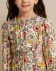 Girls Ivory Printed Dress sold by Redtag