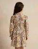 Girls Ivory Printed Dress sold by Redtag
