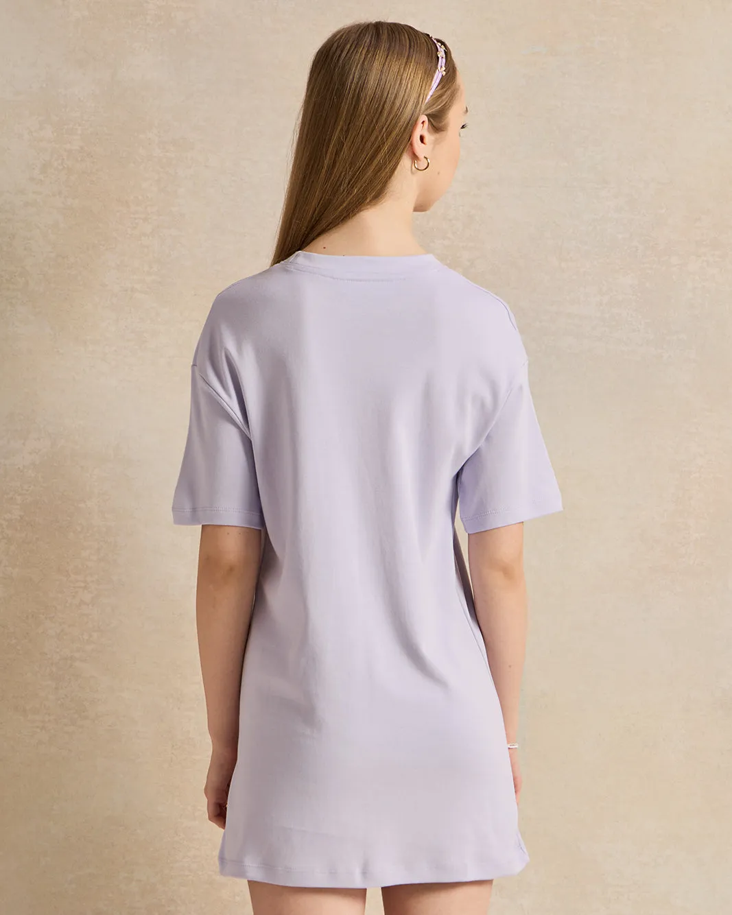 Senior Girls Purple Casual Dress sold by Redtag product image thumbnail 3