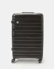 Black Textured Trolley Luggage Trolley (28 Inch) sold by Redtag