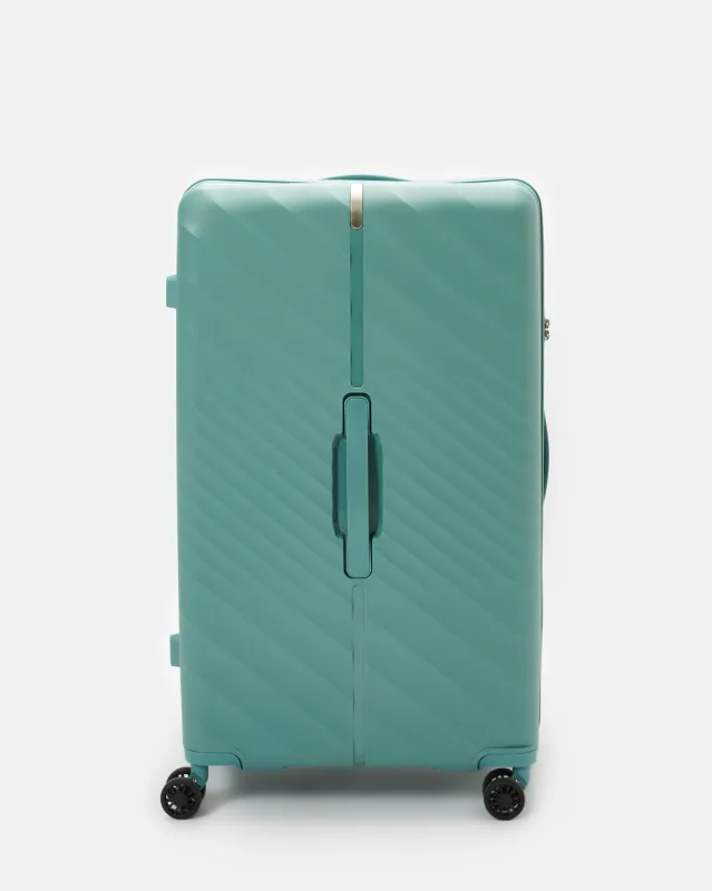 Blue Trolley Luggage (24 Inch) sold by Redtag