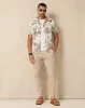 Men Grey Printed Resort Shirt sold by Redtag