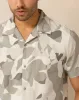 Men Grey Printed Resort Shirt sold by Redtag