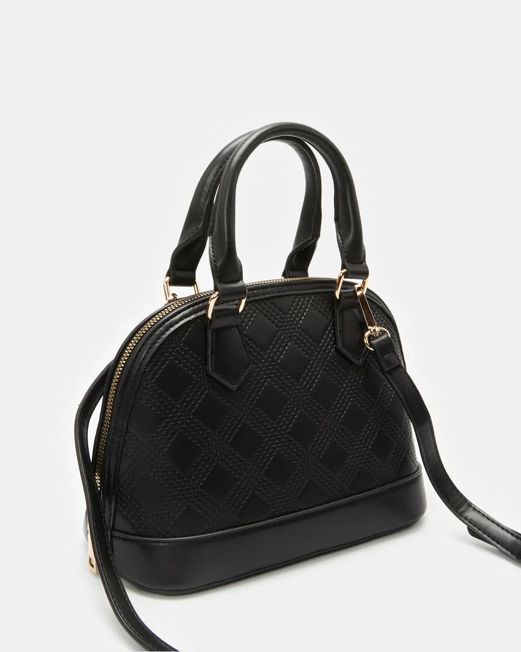 Women Black Textured Messenger Bag sold by Redtag product image thumbnail 2