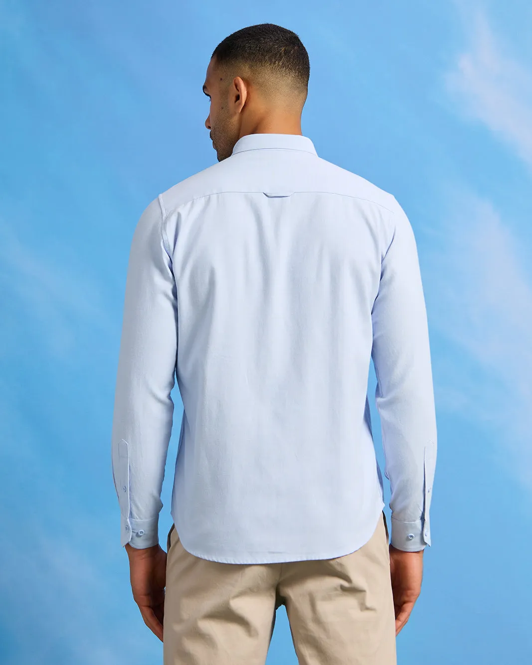 Men Blue Oxford Shirt sold by Redtag product image thumbnail 3