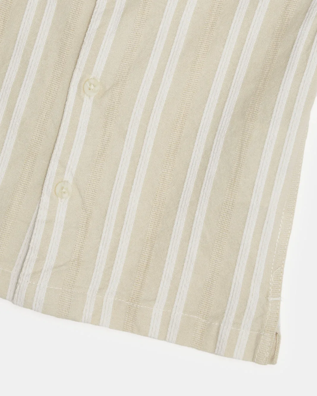 Infant Boys Beige Striped Shirt sold by Redtag product image thumbnail 3