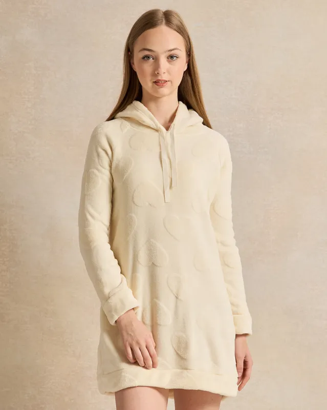 Senior Girls Beige Nightdress sold by Redtag