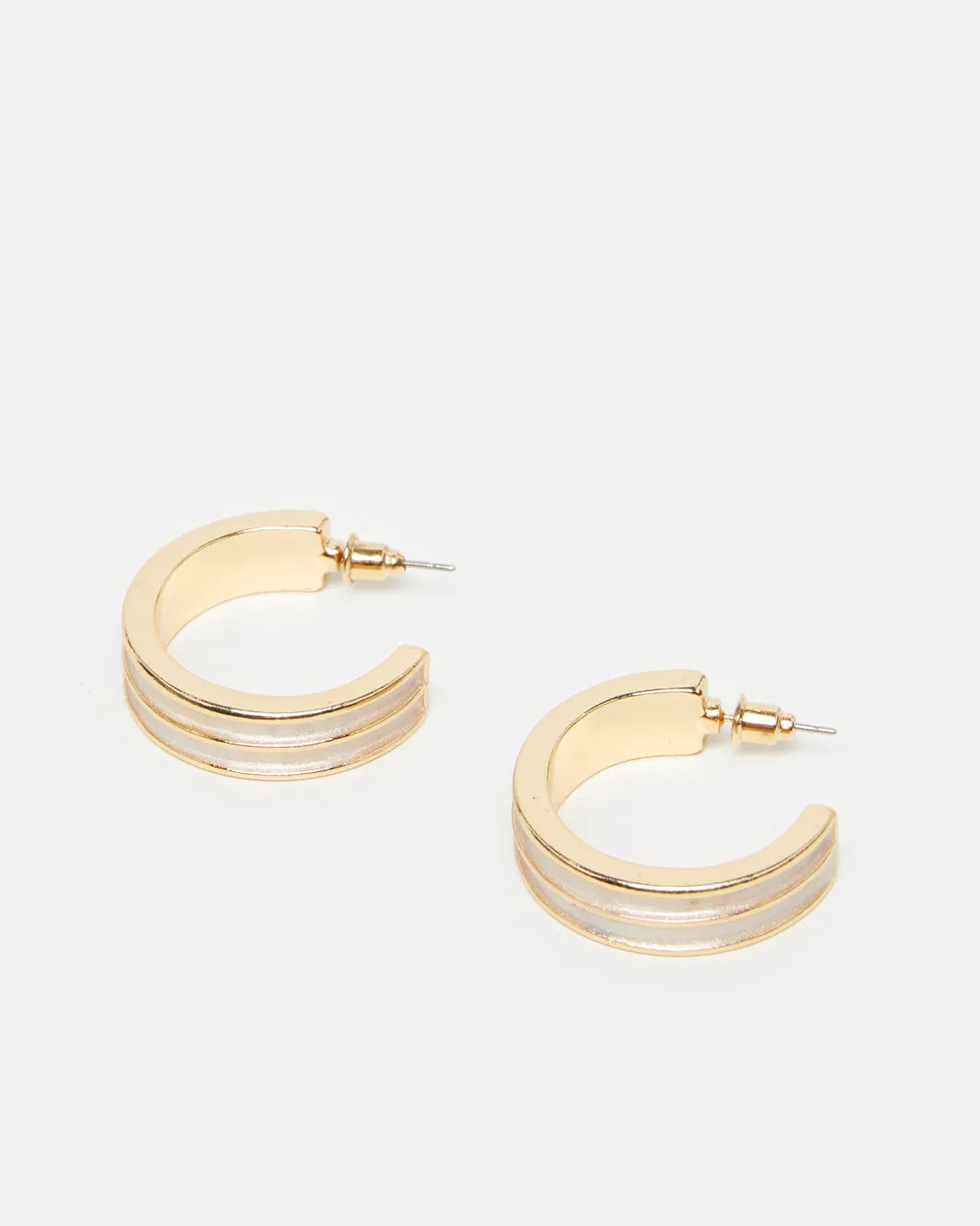 Women Gold Embellished Earrings sold by Redtag product image thumbnail 2