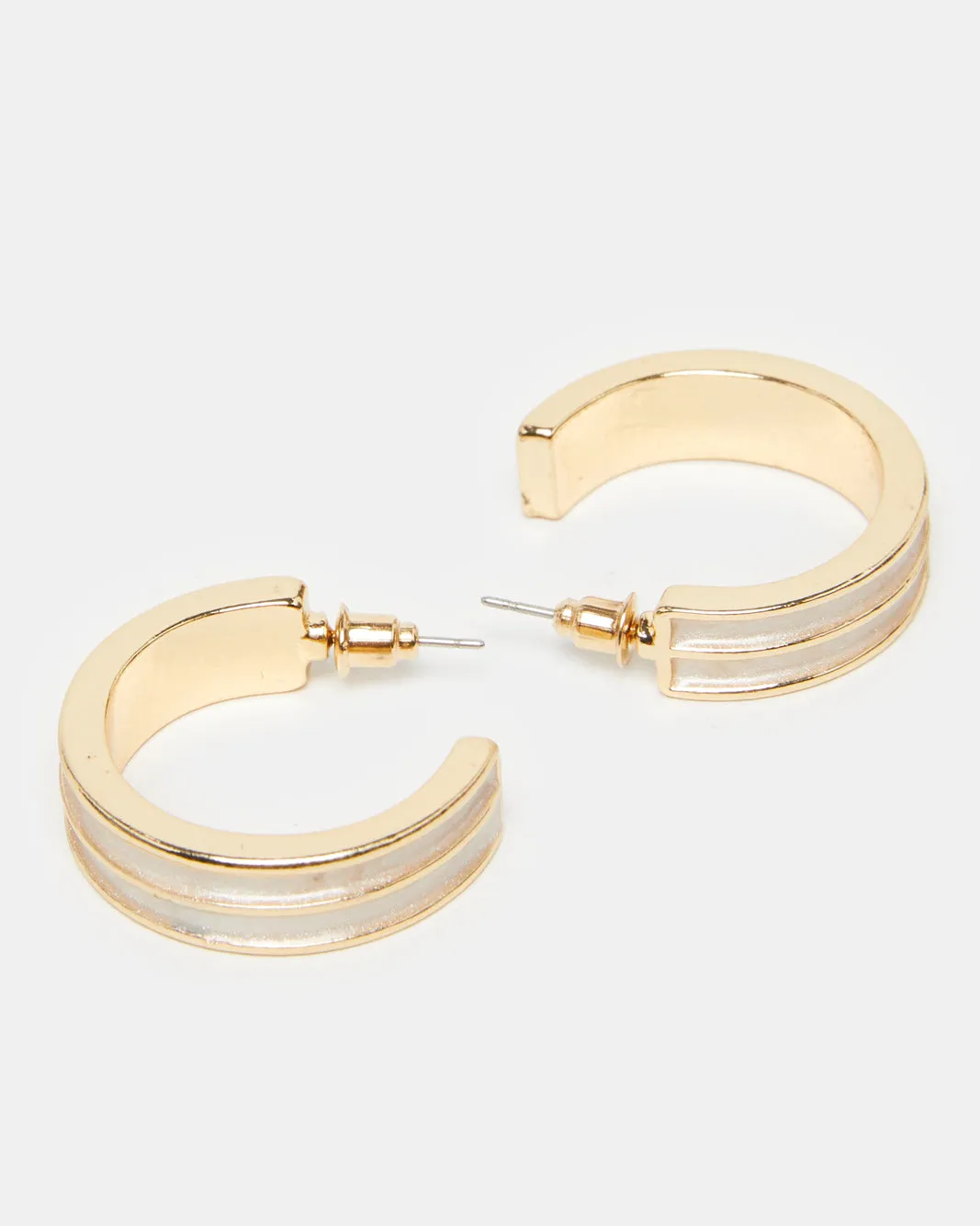 Women Gold Embellished Earrings sold by Redtag product image thumbnail 3