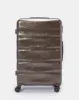 Brown Textured Trolley Luggage Trolley (28 Inch) sold by Redtag