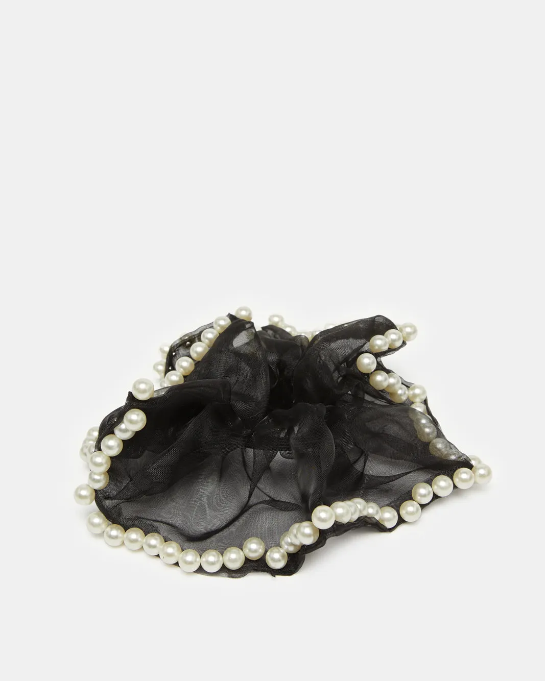 Women Black Embellished Scrunchy sold by Redtag product image thumbnail 2
