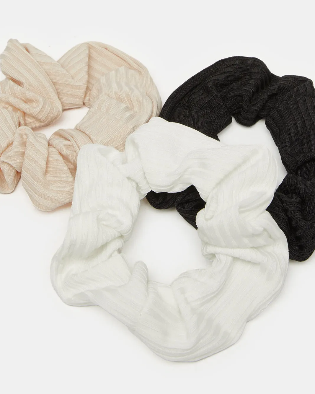 Women Assorted Plain Scrunchy Set (3 Piece) sold by Redtag product image thumbnail 3