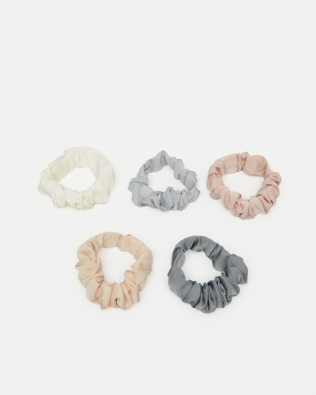 Women Assorted Plain Scrunchy Set (5 Piece) sold by Redtag