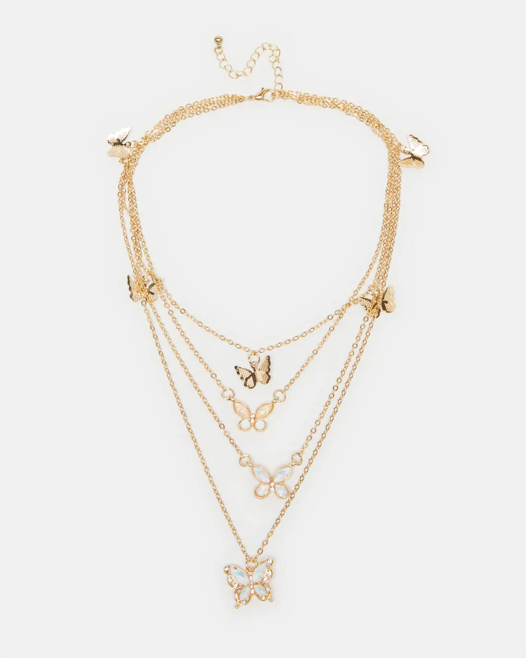 Women Gold Embellished Necklace sold by Redtag