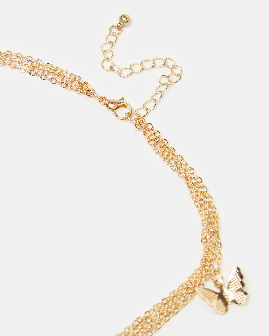Women Gold Embellished Necklace sold by Redtag product image thumbnail 3
