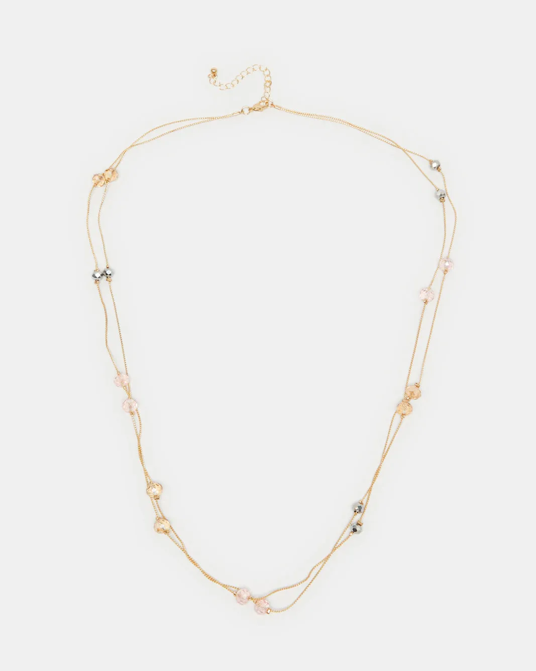 Women Gold Embellished Necklace sold by Redtag